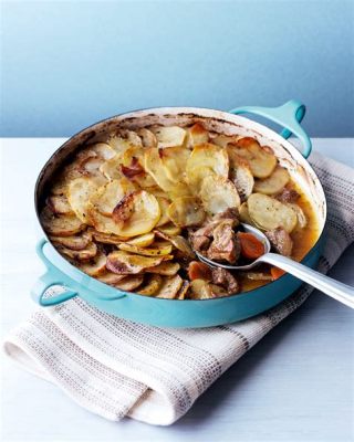  Lancashire Hotpot - Pyszna Gulaszowa Delikates z Pieczonymi Warzywami i Złocistą Skorupką